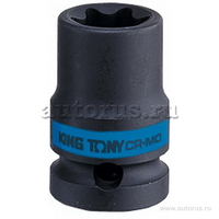 Головка торцевая ударная TORX Е-стандарт 1/2, E12, L 38 мм KING TONY 457512M